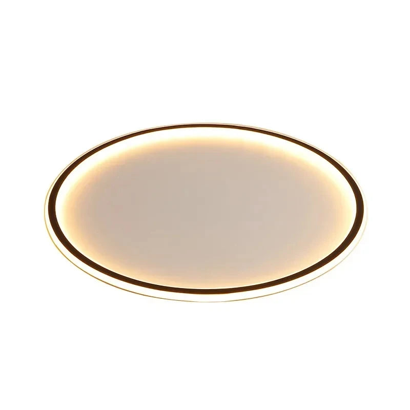 Plafonnier design nordique moderne en métal, éclairage LED dimmable pour salon et chambre