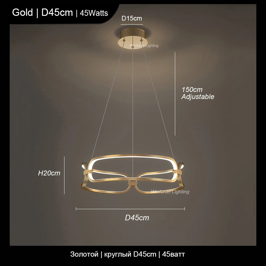 Plafonnier LED rectangulaire minimaliste en nickel brossé, design moderne et luxueux pour intérieur