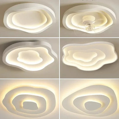 Plafonnier LED Moderne en Aluminium et Acrylique, Luminaire Décoratif pour Salon et Bureau