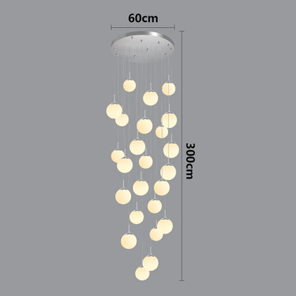 Suspension moderne en acrylique pour salon et salle à manger, lumière réglable