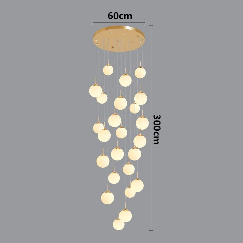 Suspension moderne en acrylique pour salon et salle à manger, lumière réglable