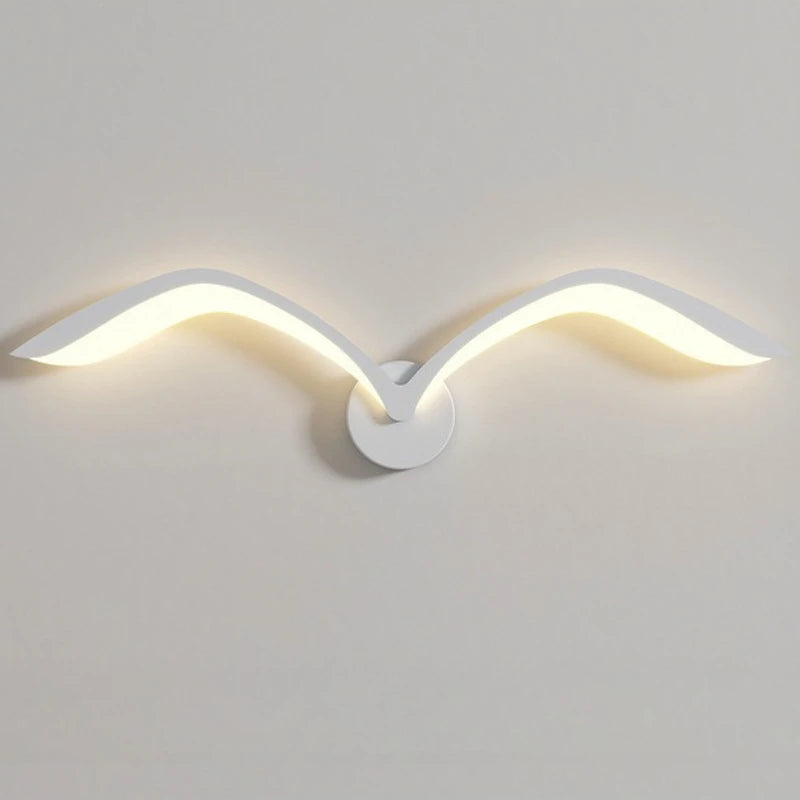 Applique Murale Nordique Moderne en Fer et Acrylique LED pour Salon et Chambre
