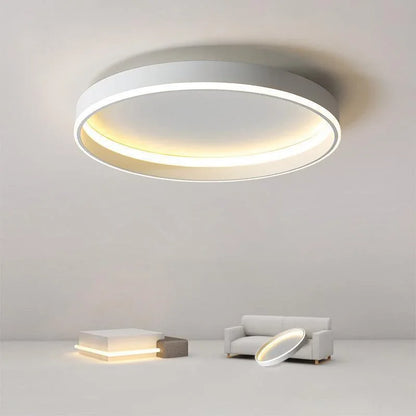 Plafonnier LED moderne en aluminium pour intérieur design élégant