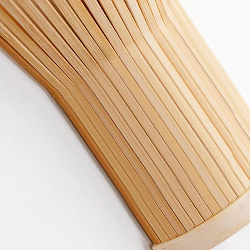 Applique Murale en Bambou Tissé Main, Design Moderne et Lumineux pour Chambre et Entrée