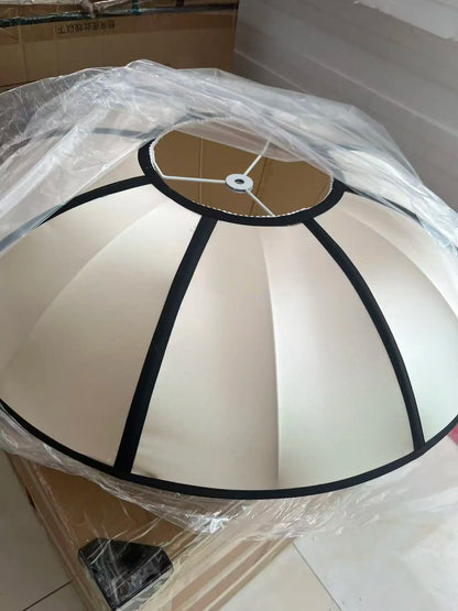 Suspension lanterne en soie Zen style japonais médiéval pour salon