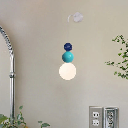 Applique Murale Nordique Moderne en Métal avec Lumière LED Blanc Chaud pour Intérieur