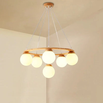 Suspension Globe Scandinave Minimaliste en Métal, Luminaire pour Cuisine et Salle à Manger