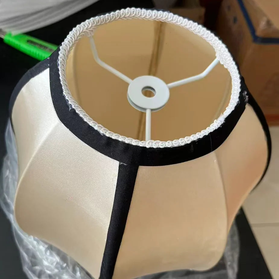 Suspension lanterne en soie Zen style japonais médiéval pour salon