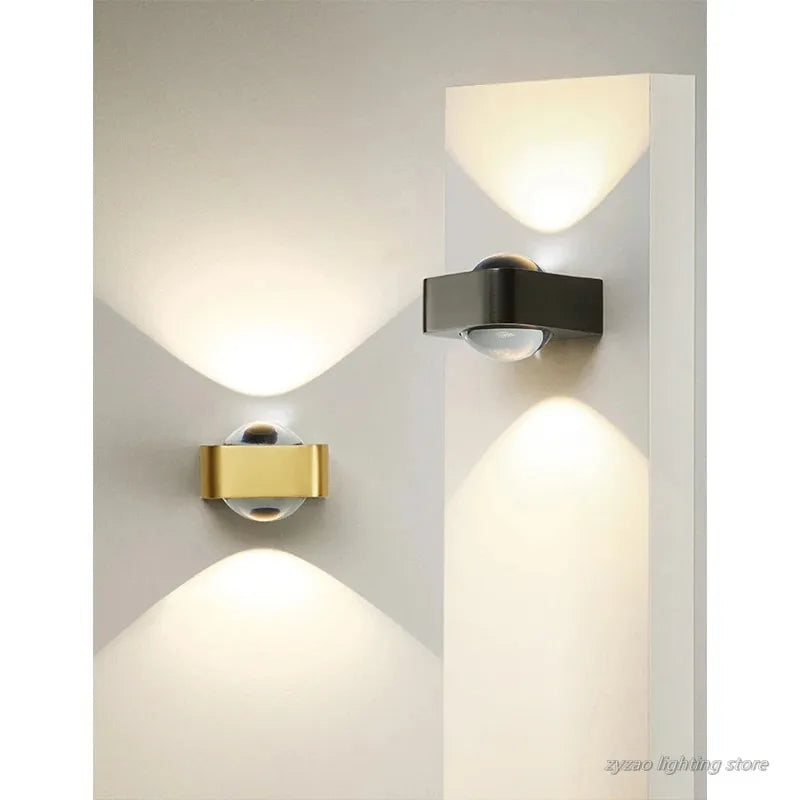 Applique Murale Design Moderne Italien en Acier Inoxydable LED pour Salon et Chambre