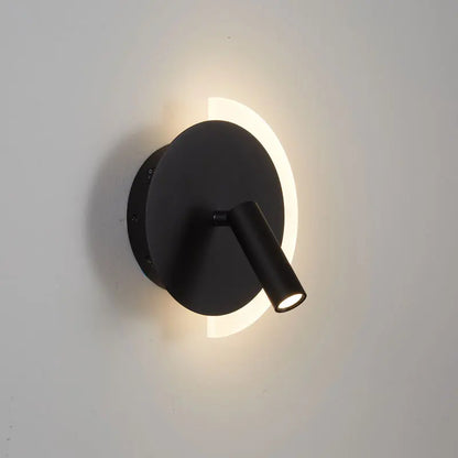 Applique Murale LED Design Moderne en Métal avec Lumière Blanche Chaude, Ambiance Cosy pour Salon et Chambre
