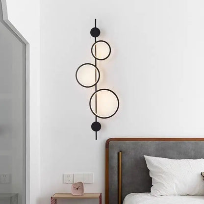 Applique Murale Design Nordique en Métal avec Lumières LED pour Salon et Escalier