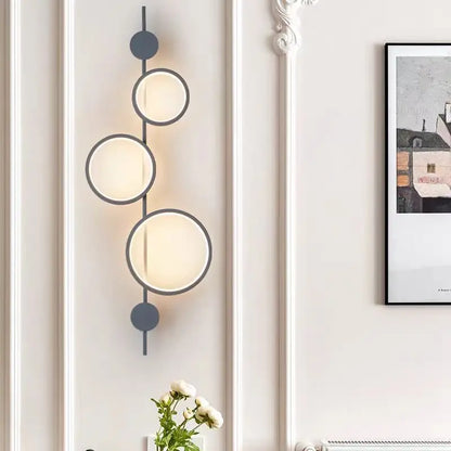 Applique Murale Design Nordique en Métal avec Lumières LED pour Salon et Escalier