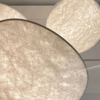 Suspension Tense LED nordique en soie tricotée à la main, lumière réglable