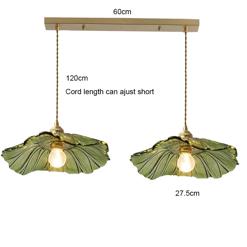 Suspension Vintage en Verre à Fleurs, Luminaire Art Déco pour Salon et Chambre