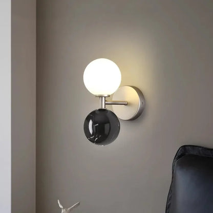 Applique Murale LED Nordique en Pierre, Lumière Ambiance Cosy Haut de Gamme