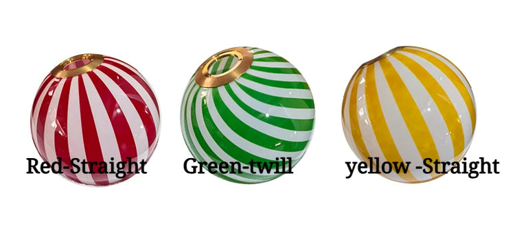 Suspension moderne en verre coloré en forme de boule pour intérieur design