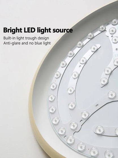 Suspension UFO moderne en métal et acrylique, lumière chaude ambiance cosy