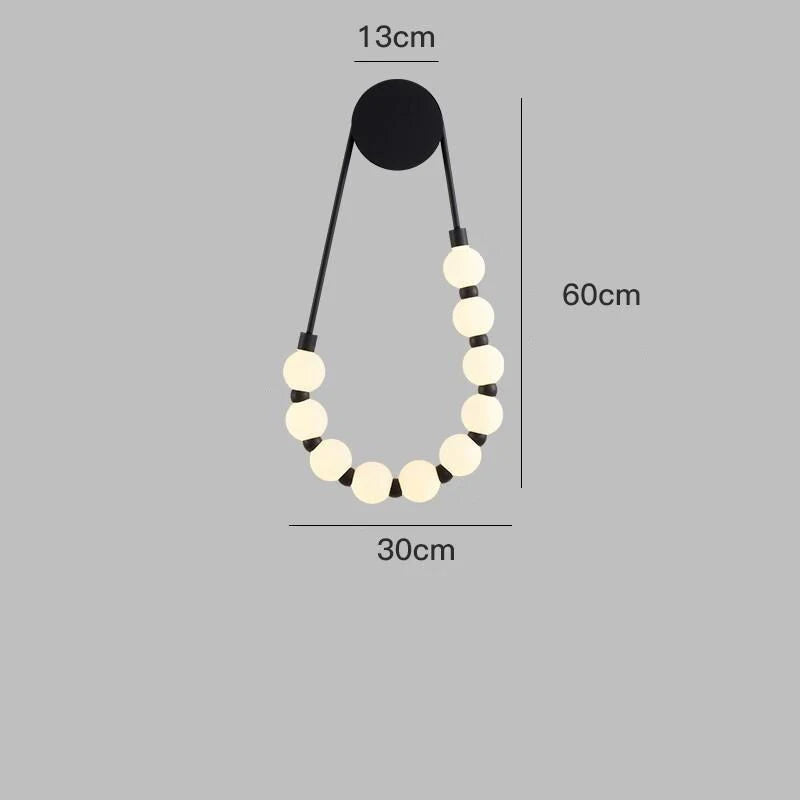 Applique Murale Moderne en Alliage LED, Luminaire Décoratif pour Chambre et Salon