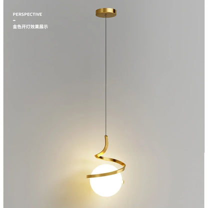 Suspension LED Nordique en Métal, Luminaire Moderne pour Salon et Chambre