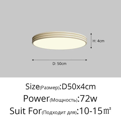 Plafonnier rond Bauhaus vert en métal LED pour ambiance cosy