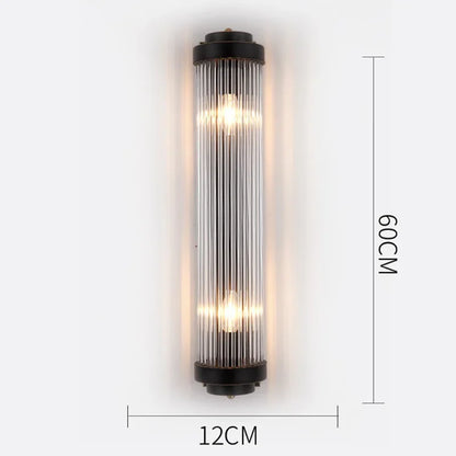 Applique Murale LED Cristal Moderne, Éclairage Ambiance Salon et Chambre