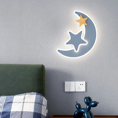 Applique Murale LED Moderne Fusée en Aluminium pour Chambre Enfant