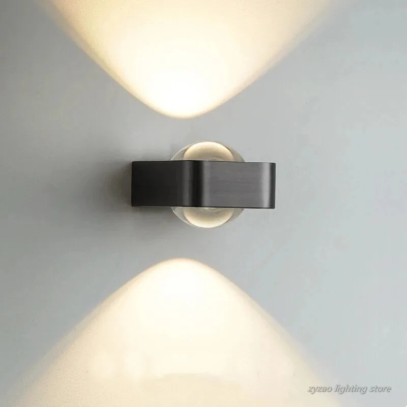 Applique Murale Design Moderne Italien en Acier Inoxydable LED pour Salon et Chambre