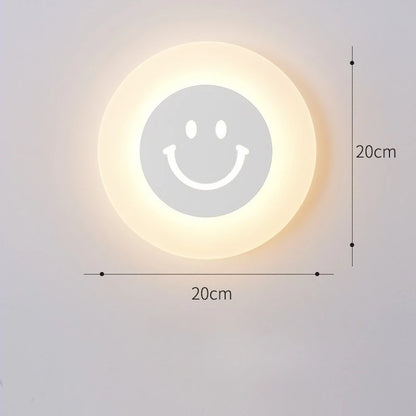 Applique Murale Nuage en Acrylique, Design Minimaliste pour Chambre d'Enfant