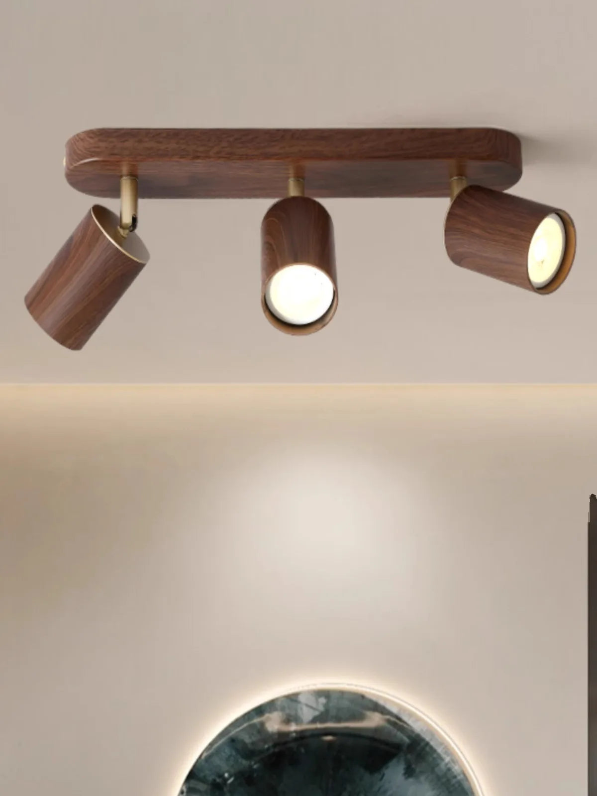 Plafonnier LED en aluminium à têtes réglables, ampoule GU10, 110-220V