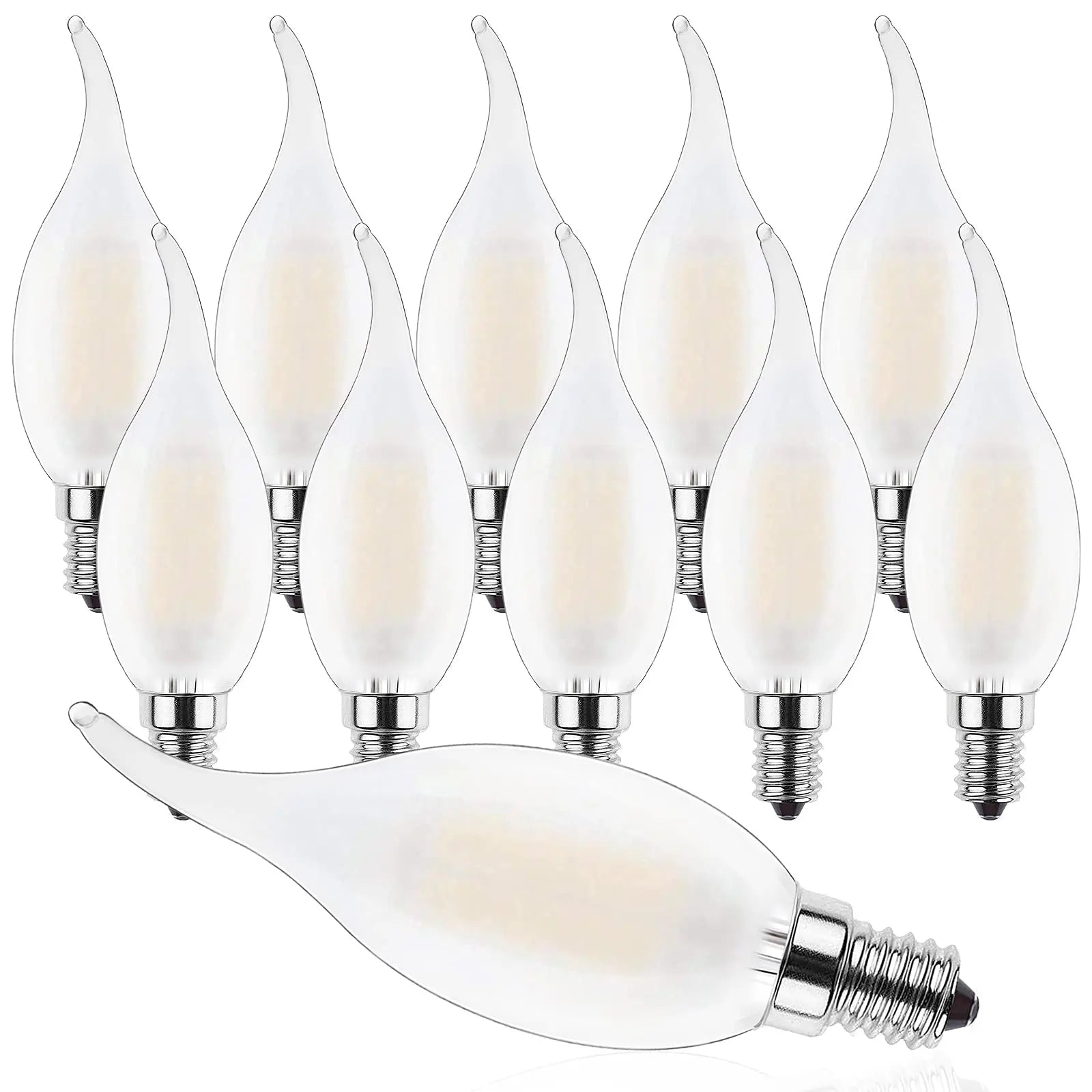 Ampoule LED bougie rétro dimmable C35 E14 4W 2700K blanc chaud - Luminous Place