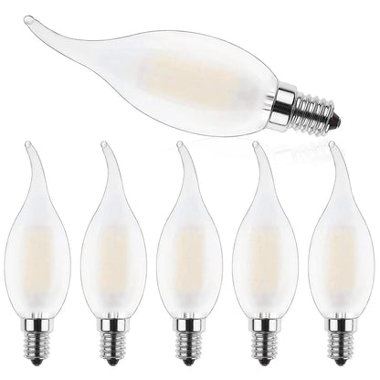 Ampoule LED bougie rétro dimmable C35 E14 4W 2700K blanc chaud - Luminous Place