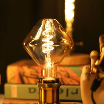 Ampoule LED Edison Rétro Globe à Intensité Réglable, Lumière Chaude, Style Ins - Luminous Place