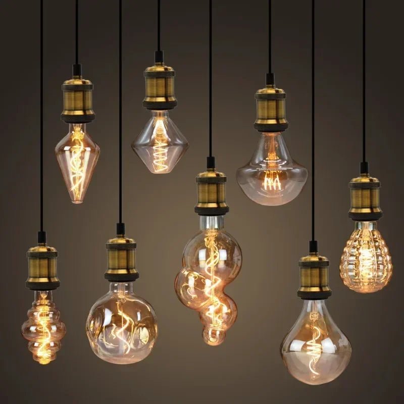 Ampoule LED Edison Rétro Globe à Intensité Réglable, Lumière Chaude, Style Ins - Luminous Place