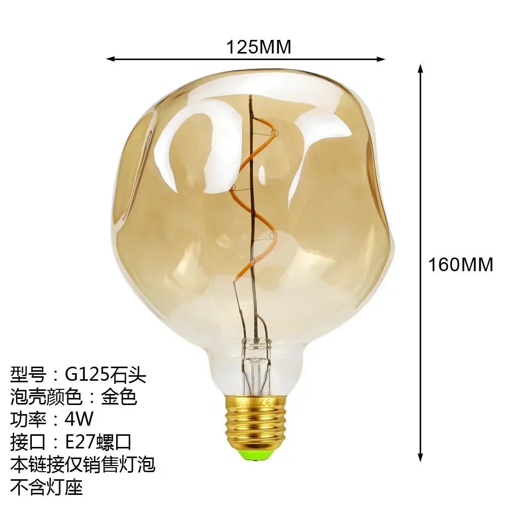 Ampoule LED Edison Rétro Globe à Intensité Réglable, Lumière Chaude, Style Ins - Luminous Place