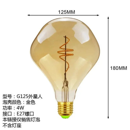 Ampoule LED Edison Rétro Globe à Intensité Réglable, Lumière Chaude, Style Ins - Luminous Place