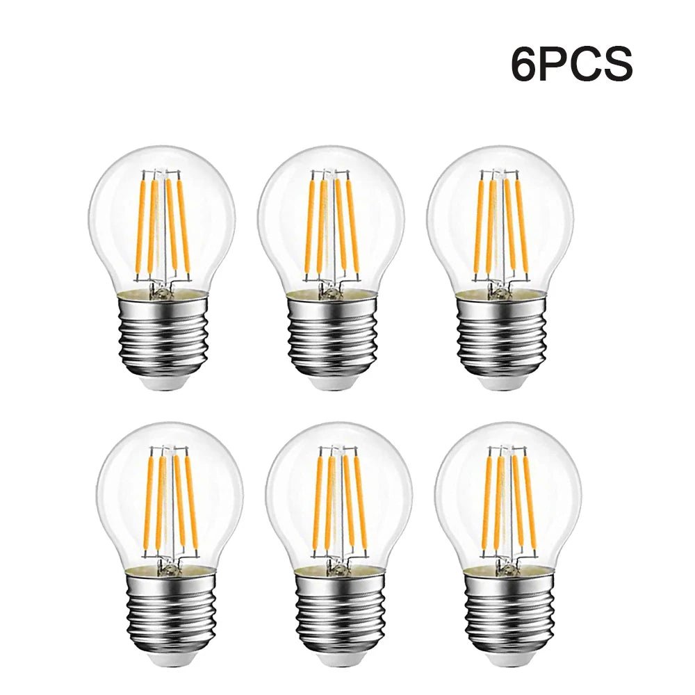 Ampoule LED Globe Rétro Edison G45 E27 2W - 6W Lumière Chaude 2700K - Luminous Place