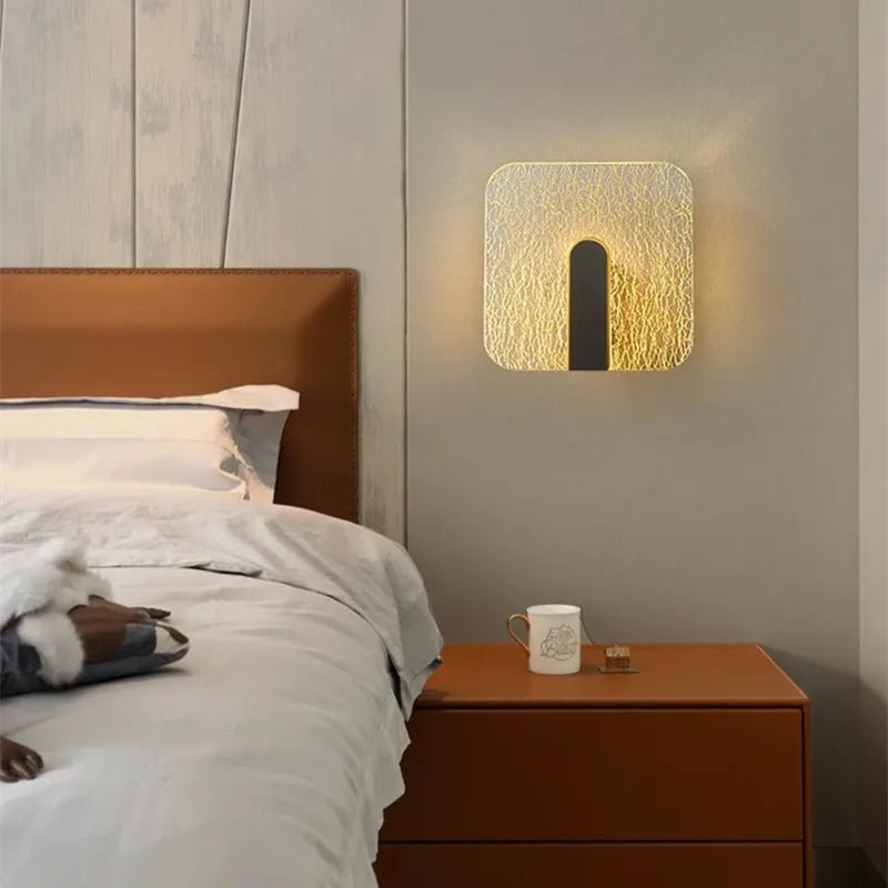 Applique Murale Acrylique Design Moderne pour Escalier et Salon, Lumière Chaude - Luminous Place