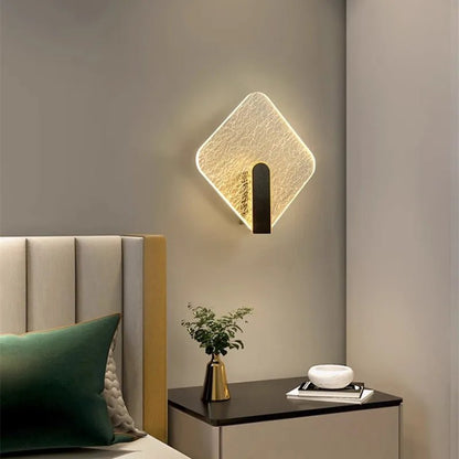Applique Murale Acrylique Design Moderne pour Escalier et Salon, Lumière Chaude - Luminous Place