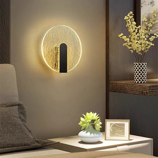 Applique Murale Acrylique Design Moderne pour Escalier et Salon, Lumière Chaude - Luminous Place