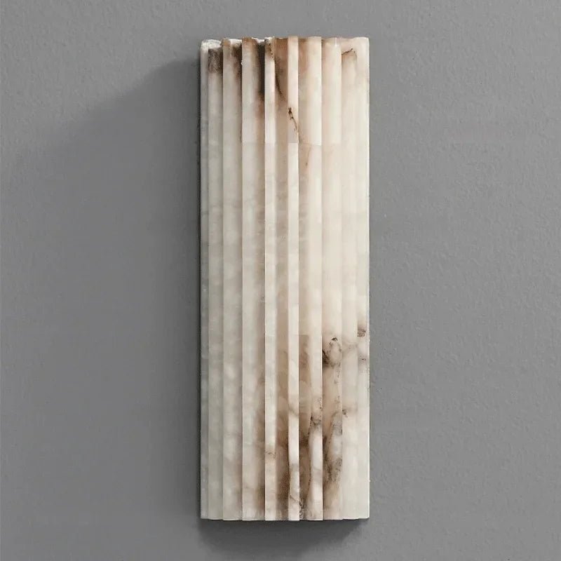 Applique Murale en Marbre de Luxe - Design Minimaliste Postmoderne Français, Éclairage Villa - Luminous Place