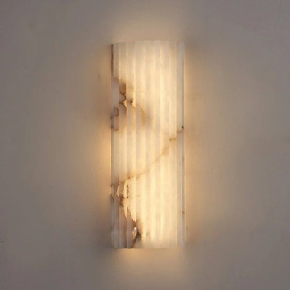 Applique Murale en Marbre de Luxe - Design Minimaliste Postmoderne Français, Éclairage Villa - Luminous Place