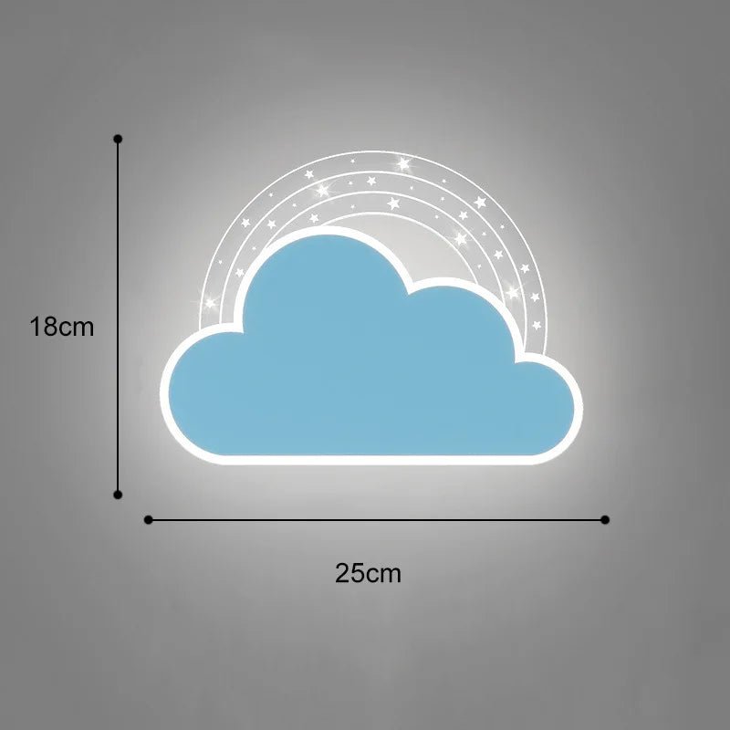 Applique Murale LED Enfant en Acrylique, Lumière Chaude et Ambiance Cosy - Luminous Place