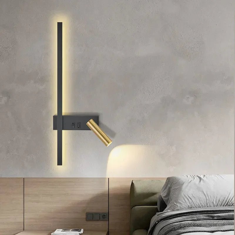 Applique Murale LED Moderne en Aluminium avec Lumière Chaude pour Salon et Chambre - Luminous Place