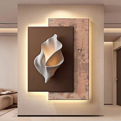 Applique Murale LED Moderne en Cristal et Porcelaine pour Salon et Couloir - Luminous Place