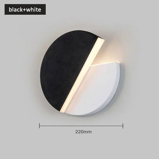 Applique Murale LED Rotative Réglable, Design Moderne, Lumière Blanche Chaude et Froide - Luminous Place