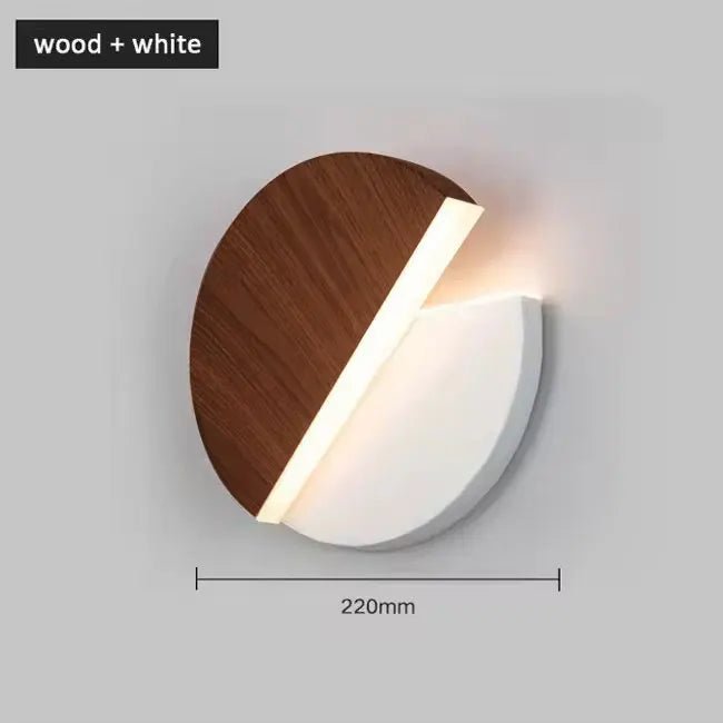 Applique Murale LED Rotative Réglable, Design Moderne, Lumière Blanche Chaude et Froide - Luminous Place