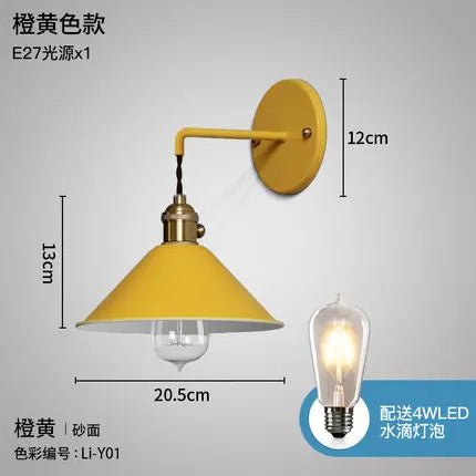 Applique Murale Moderne en Fer à Fixer, Design Miroir, E27, Ambiance Chaleureuse - Luminous Place