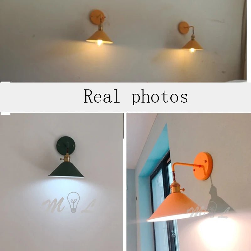 Applique Murale Moderne en Fer à Fixer, Design Miroir, E27, Ambiance Chaleureuse - Luminous Place