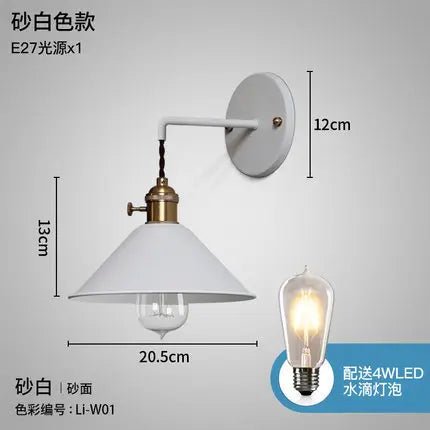 Applique Murale Moderne en Fer à Fixer, Design Miroir, E27, Ambiance Chaleureuse - Luminous Place