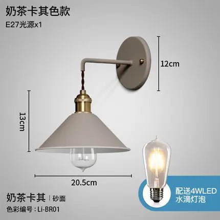 Applique Murale Moderne en Fer à Fixer, Design Miroir, E27, Ambiance Chaleureuse - Luminous Place